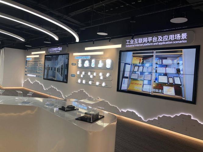 工业互联网展厅工业互联网展厅博慈科技的液晶显示屏具有超高的清晰度
